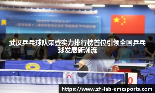 武汉乒乓球队荣登实力排行榜首位引领全国乒乓球发展新潮流